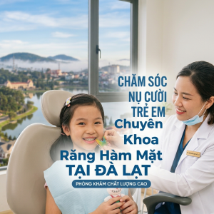 Chỉnh nha sớm cho trẻ ở Đà Lạt
