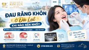 đau răng khôn ở Đà Lạt